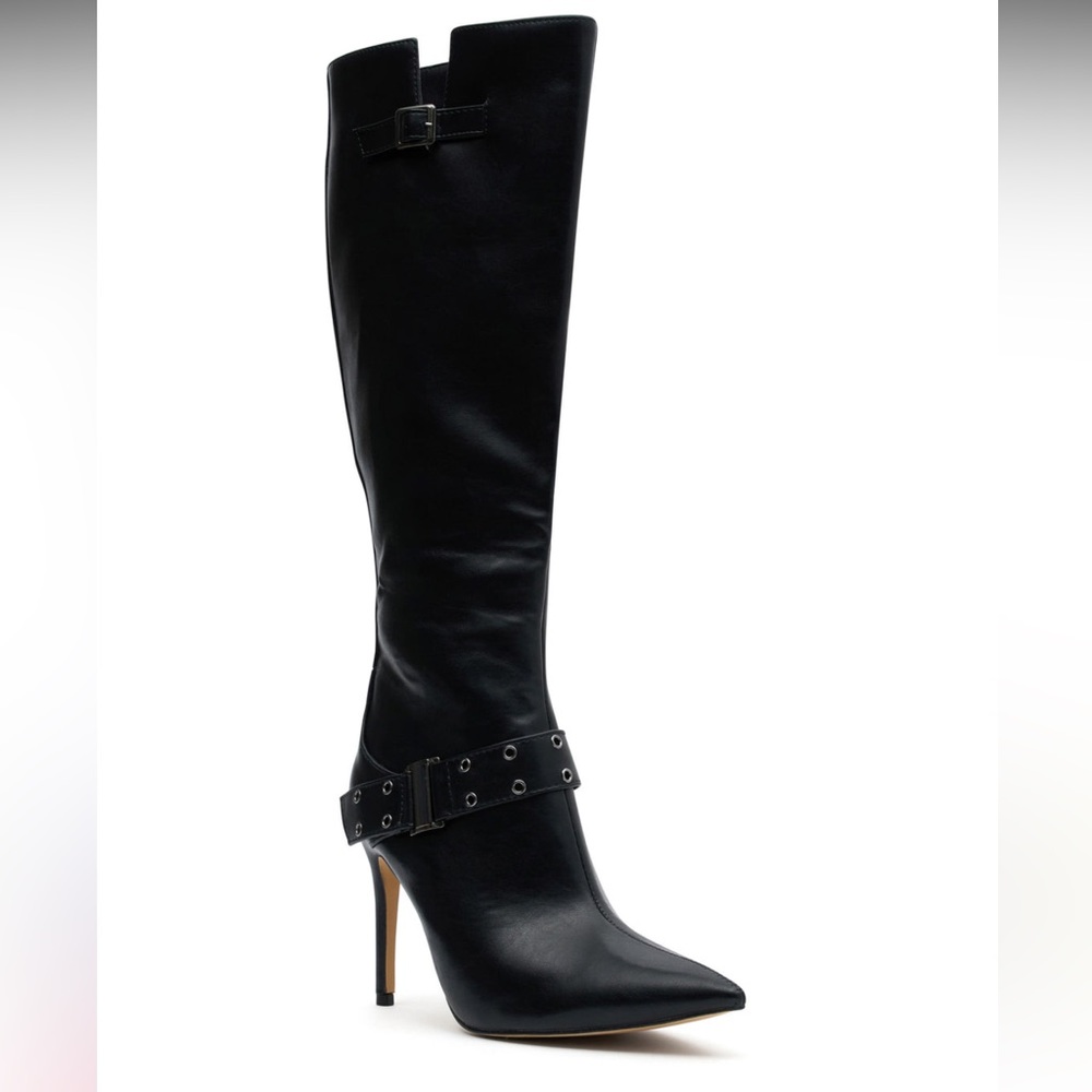 Knee High Leather Boots